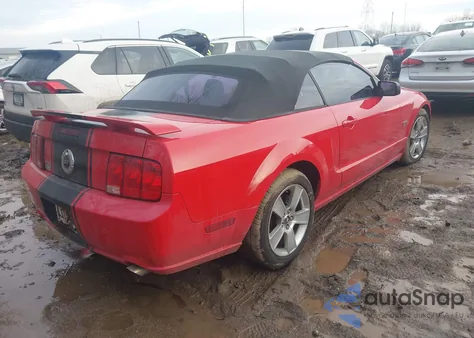 2006 Ford Mustang Gt из США, поврежденный, VIN 1ZVFT85H765215205